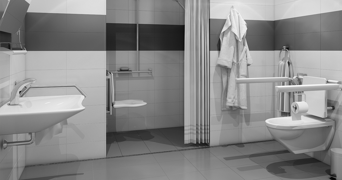 QuickDrain ProLine Linear Shower Drain for Healthcare