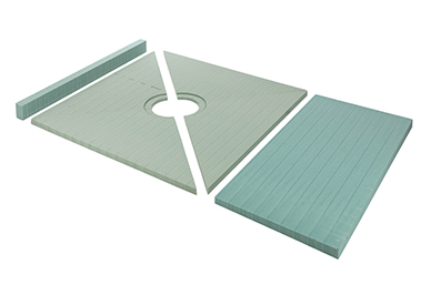 SquareDrain PET QuickSlope panels